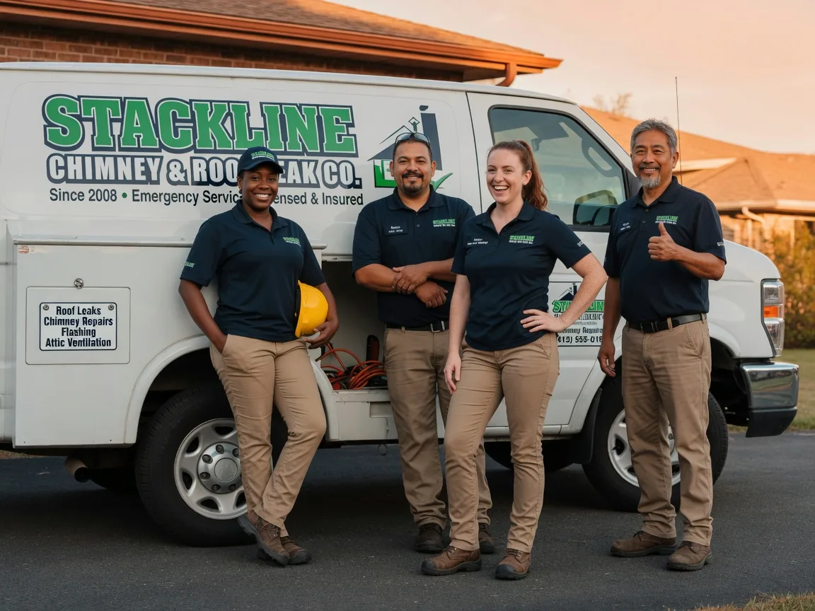 Chimney flashing repair company in Hudgins, VA